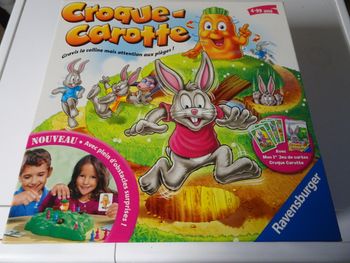 croque carotte complètvendu sans le jeu de carte