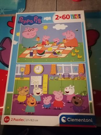 Puzzle peppa pig complet
