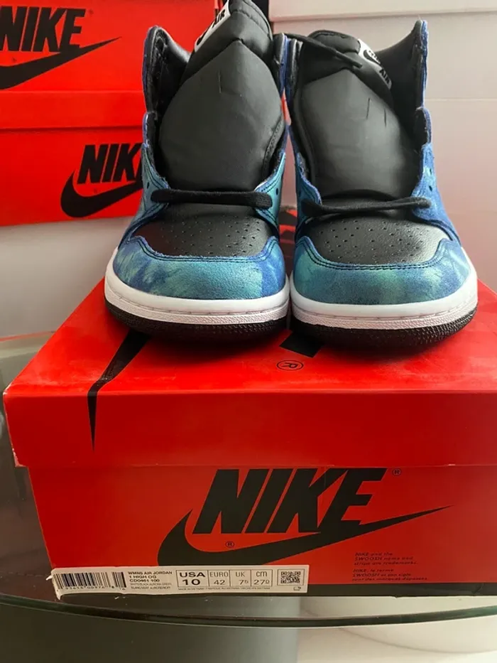 Jordan 1 rétro tie dye - photo numéro 13