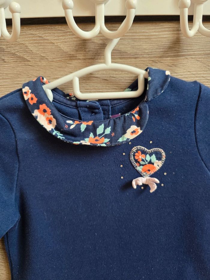 Vêtement Bébé Fille - Robe bleu - Sergent Major - 18 mois 80 cm - photo numéro 5
