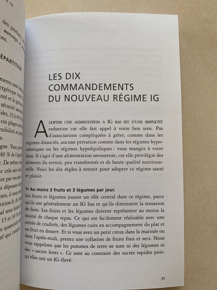 Le nouveau régime IG - photo numéro 4