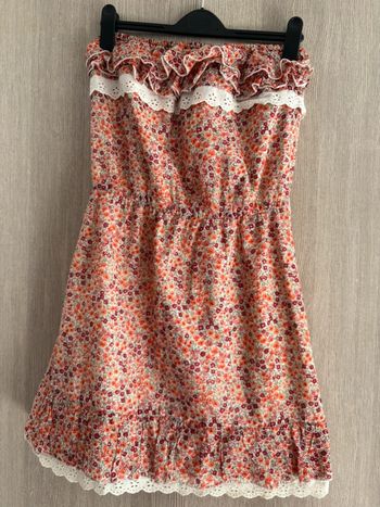 Jolie robe esprit bohème fleurie sans manche - Promod - T38