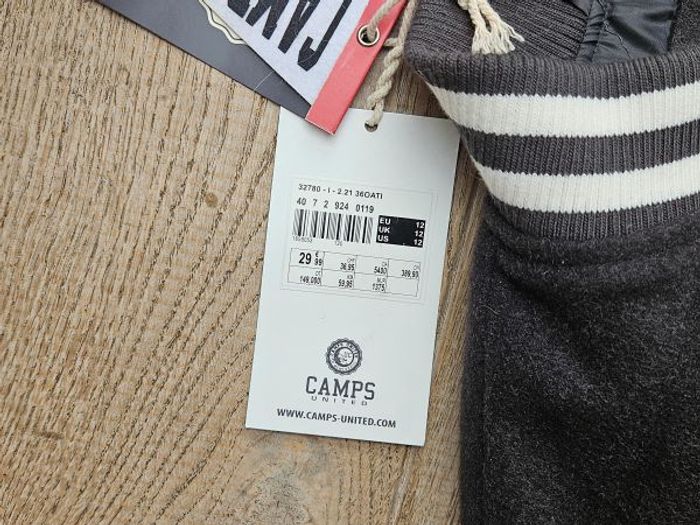 NEUF Veste blouson Teddy marelassé simili cuir Campus Camps 12 ans - photo numéro 7