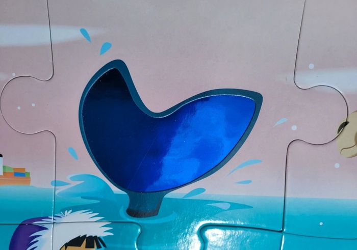 Puzzle tactile Janod 🐧 La Banquise 🐋 20 pièces - photo numéro 3