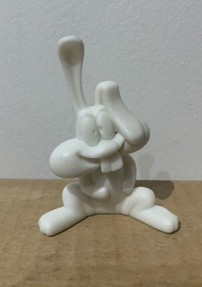 Figurine ancienne lapin blanc - photo numéro 2