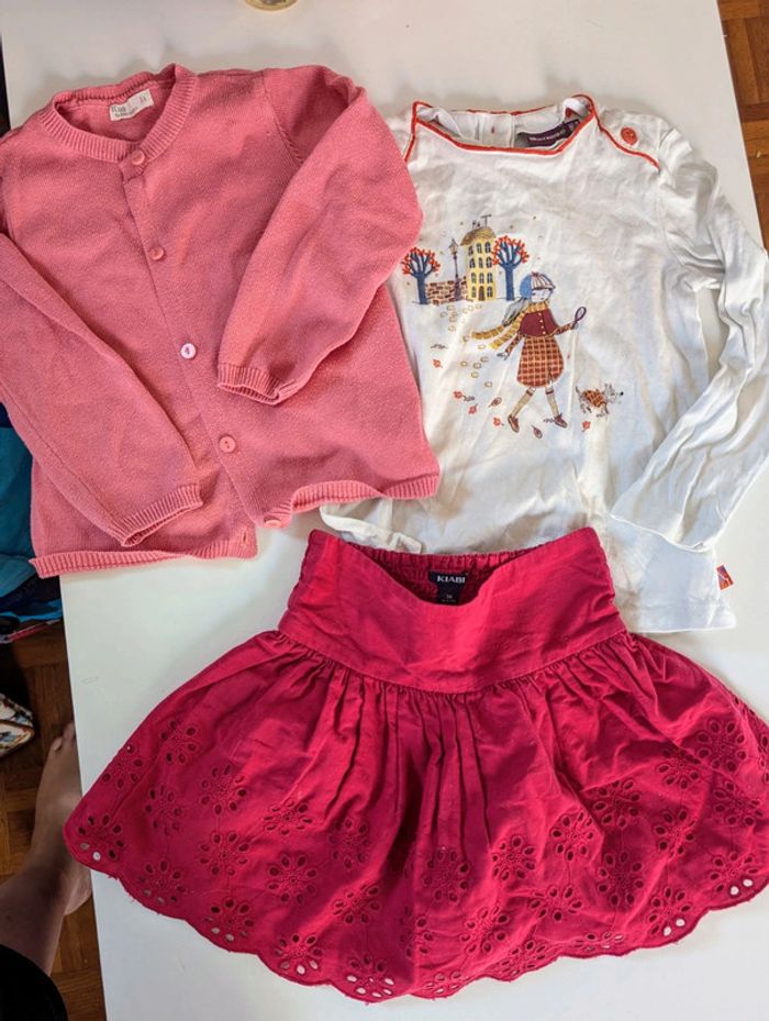 Ensemble 3 pièces fille 3 ans