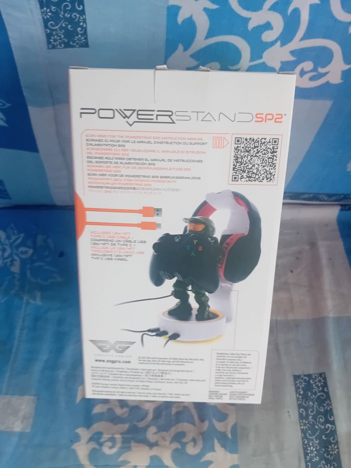 Support casque + 3 usb neuf - photo numéro 2