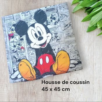 Housse de coussin Mickey mouse Disney