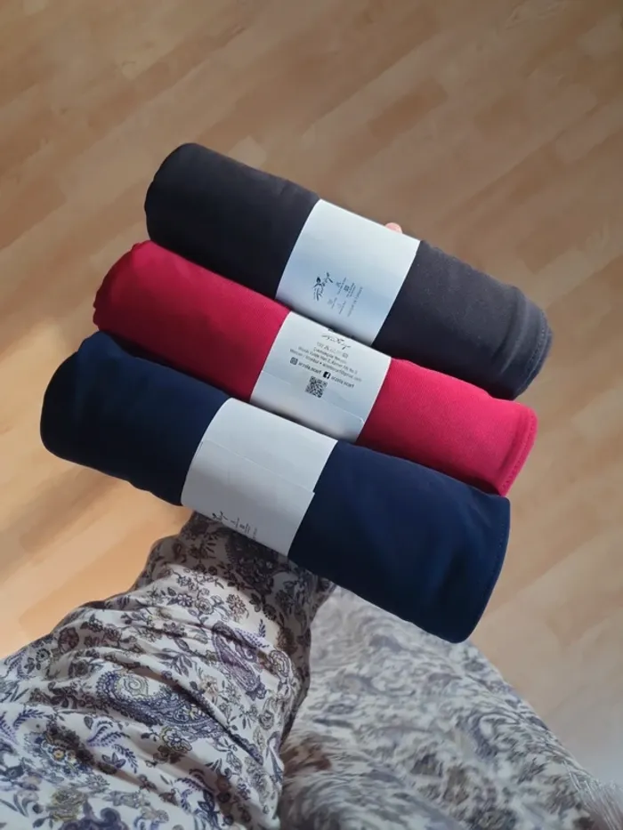 Foulard hijab jersey premium luxe - photo numéro 4