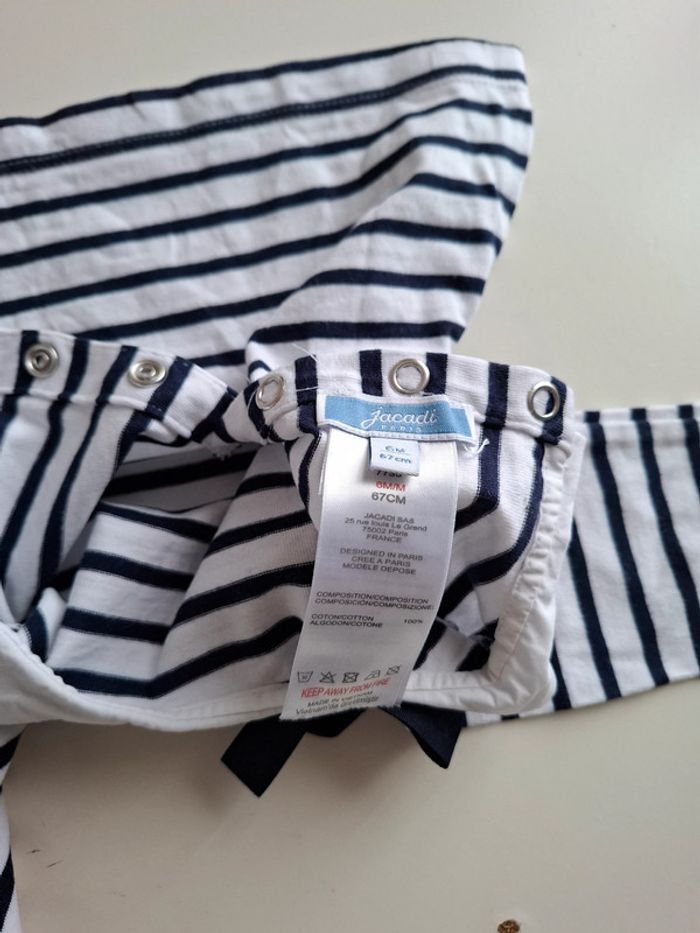 Haut Jacadi fille taille 6 mois - photo numéro 4