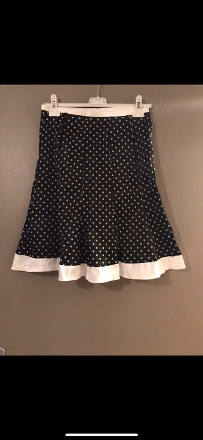 Jupe à pois
