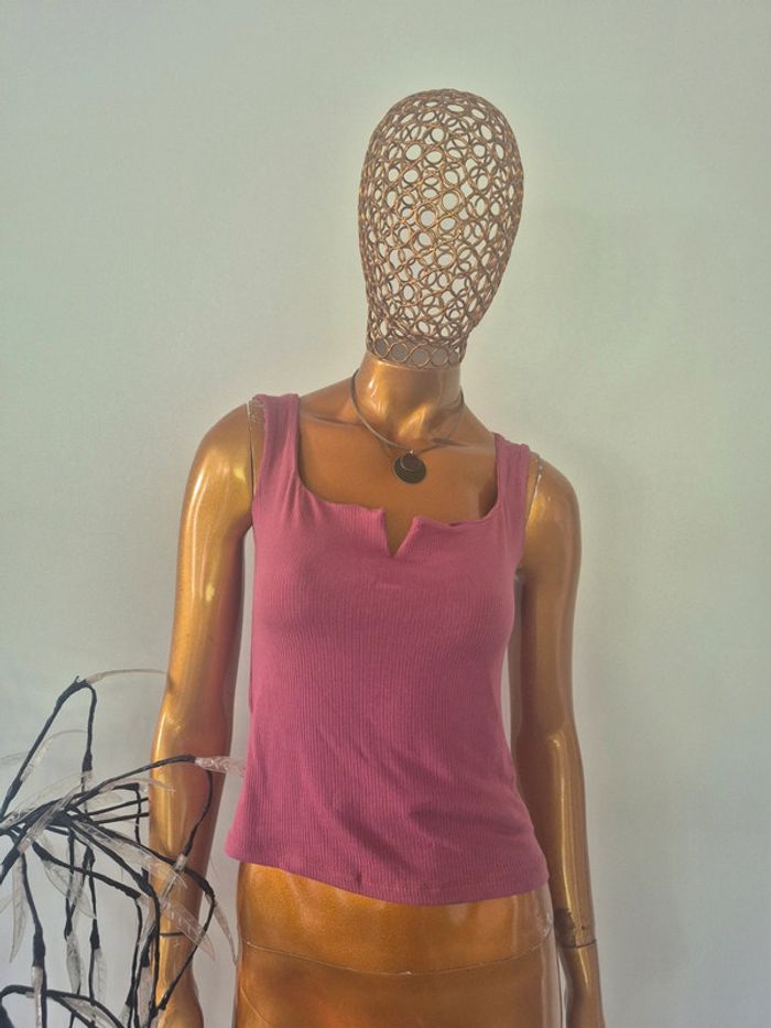 Débardeur Vieux Rose Femme
