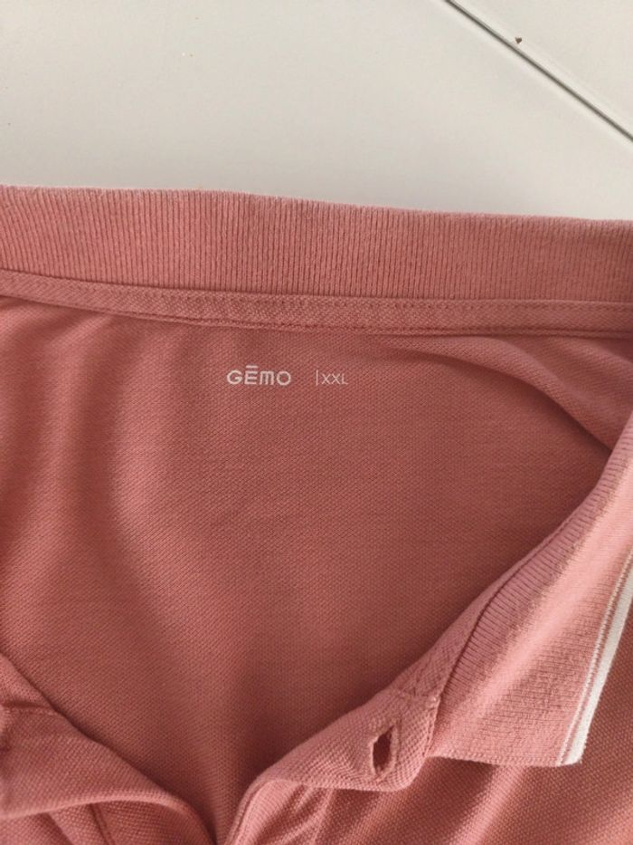 Polo XXL vieux rose - photo numéro 3