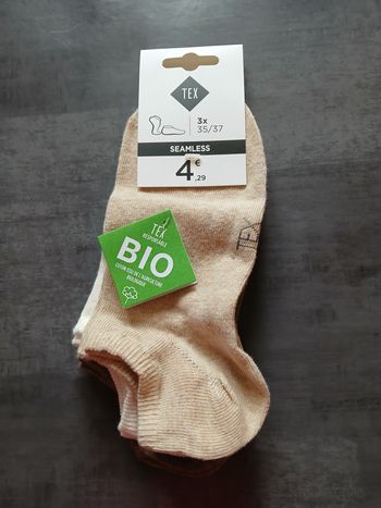 lot de 3 paires de mi chaussettes 35/37