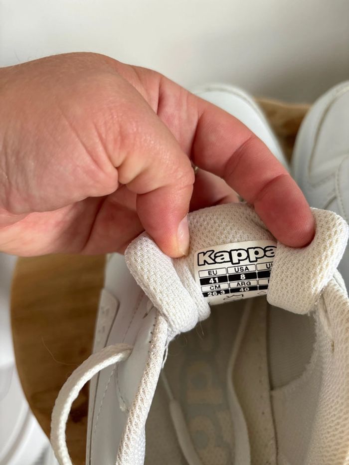 Chaussures blanches Kappa taille 41 - photo numéro 7