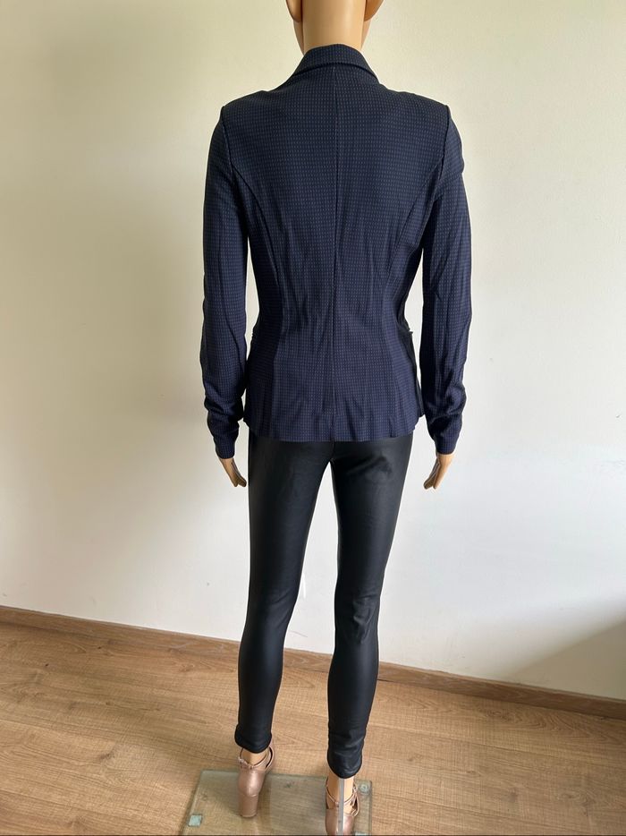 Blazer bleu marine ICHI taille S jamais porté - photo numéro 6