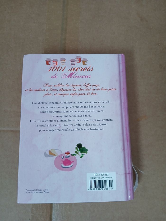 Livre 1001 secrets de minceur - photo numéro 3