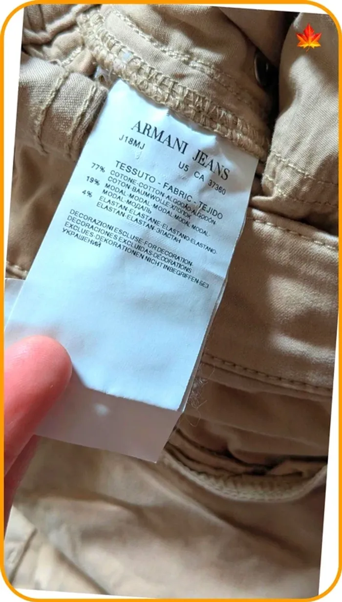 Jeans femme Armani Jeans 36 - photo numéro 8