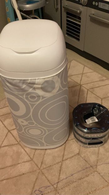 Poubelle Angelcare + 2 recharge