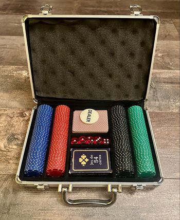 Mallette de Poker en aluminium