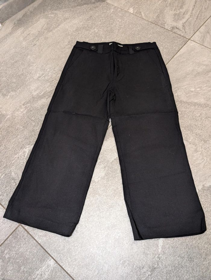 Pantacourt noir chic femme M 38 NEUF