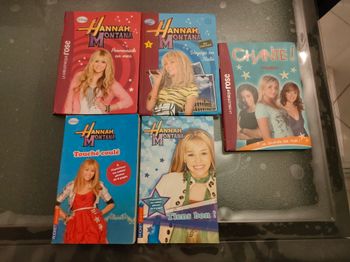 Lot livres Hannah Montana