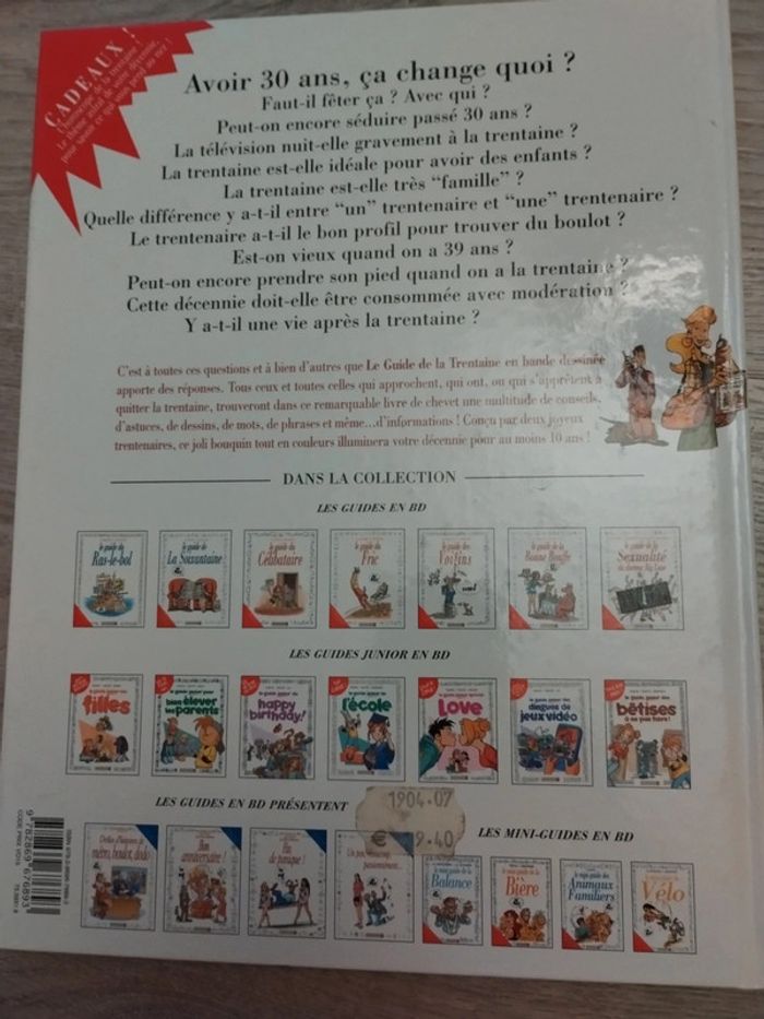 BD hunour Guide de la trentaine - photo numéro 2