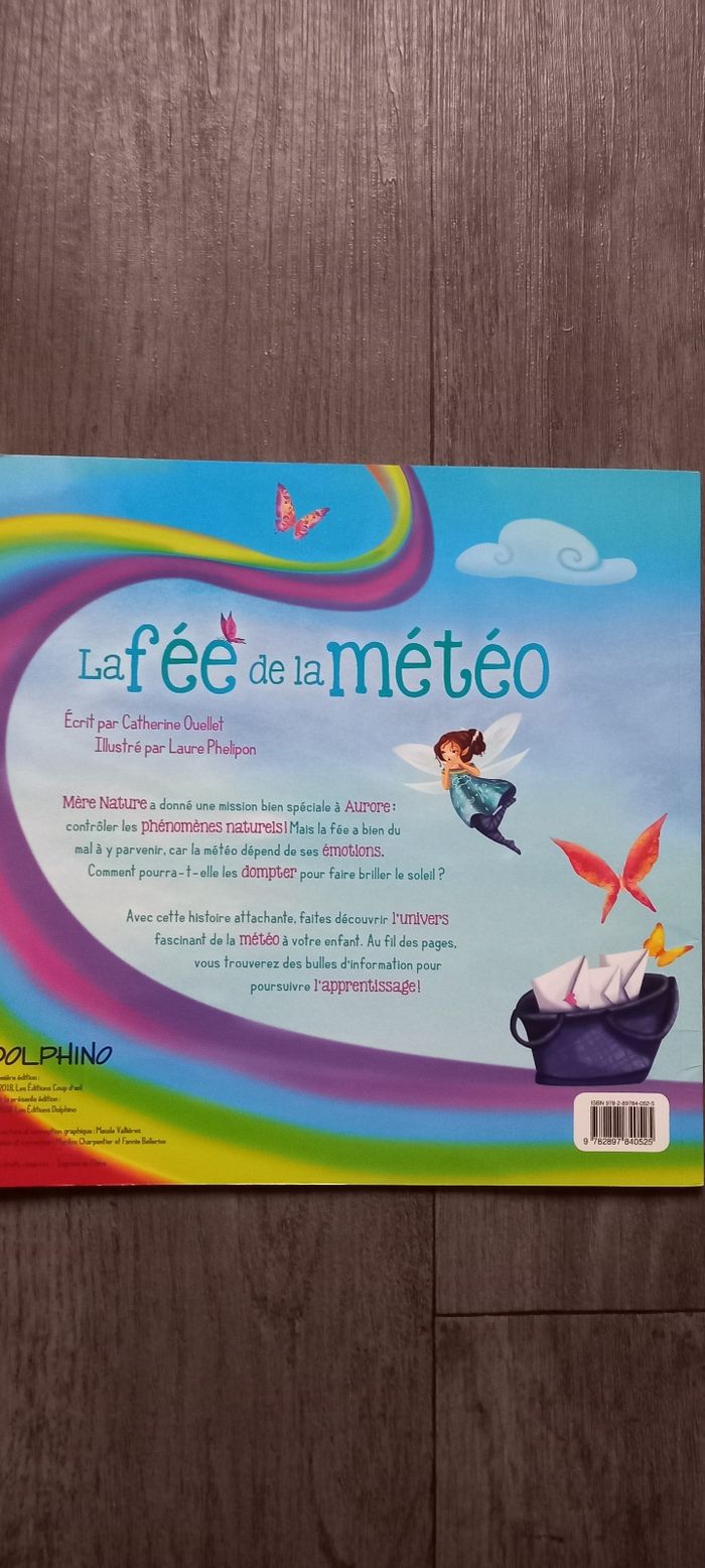 Livre La fée de la météo - photo numéro 2