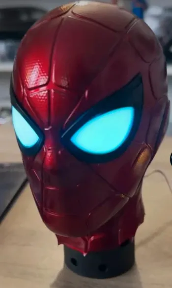 Tête spiderman