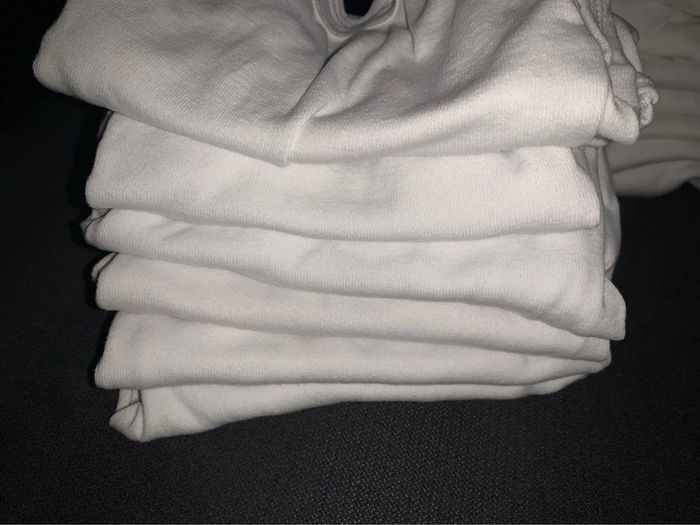 Lot de 6 très shirt manche courte
