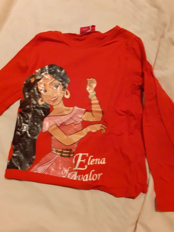 Tee-shirt elena d'avador 6ans