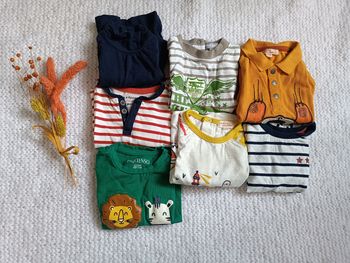 Lot hauts bébé garçon