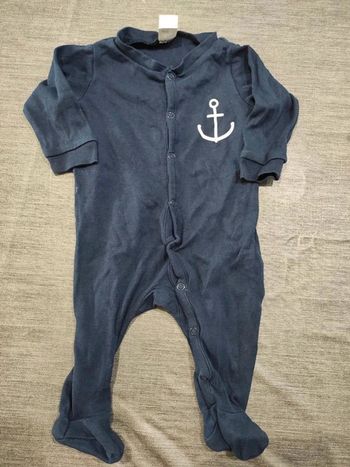 Pyjama coton H&M 2-4 mois 62 cm
