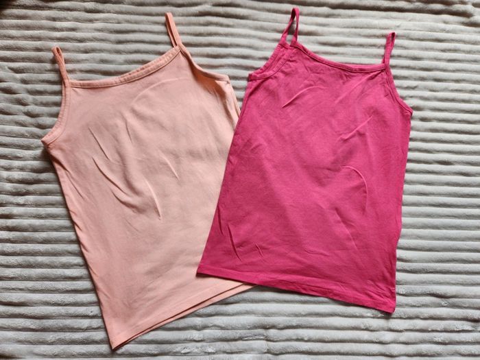2 débardeurs fille 12 ans Gemo
