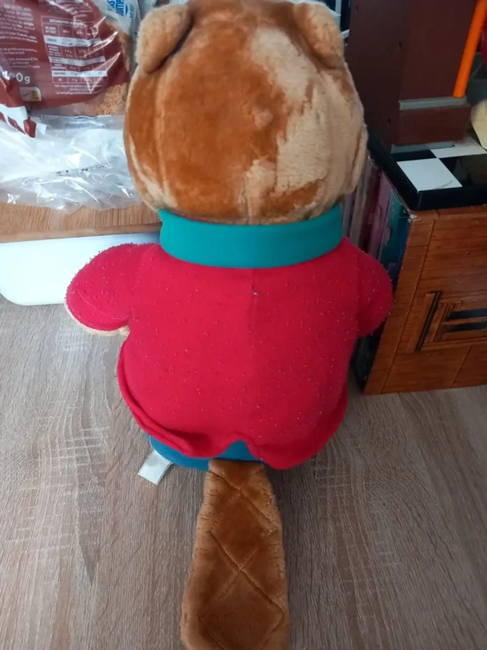 Peluche père castor - photo numéro 2