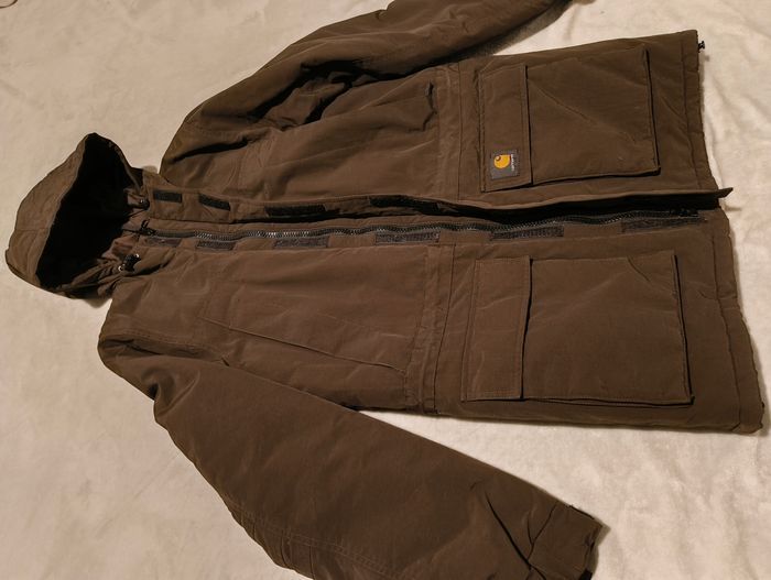 Parka Carhartt authentique marron – Taille S – Très bon état - photo numéro 6