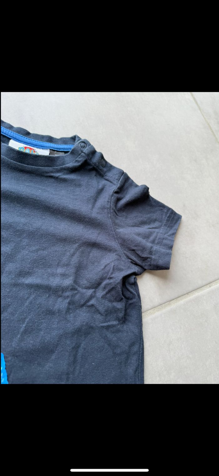 Tee shirt manches courtes Chase Pat Patrouille 24 mois - photo numéro 5