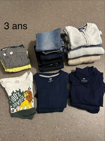 Lot vêtements garçon 3 ans