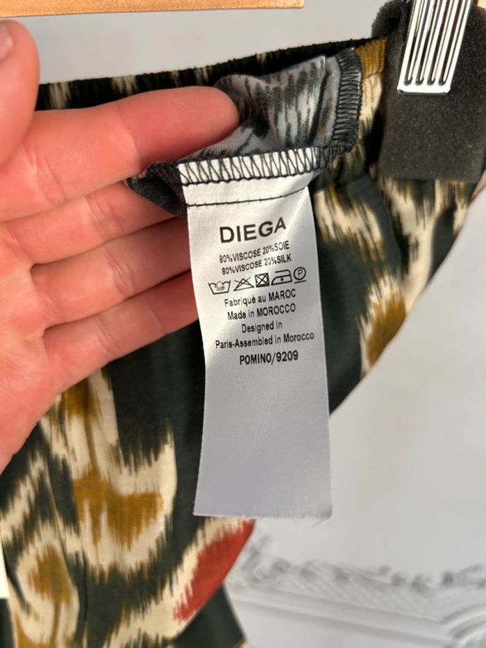 Pantalon fluide Diega S chocolat Neuf - photo numéro 6