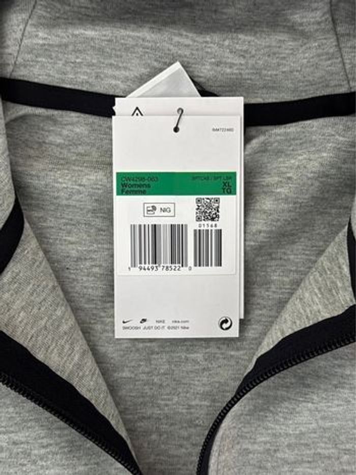 Veste Nike Tech Fleece Gris - Taille XL - photo numéro 4