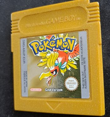 Jeu Game boy Pokémon GOLD VERSION " Original" PILE NEUVE (EUR-Anglais)