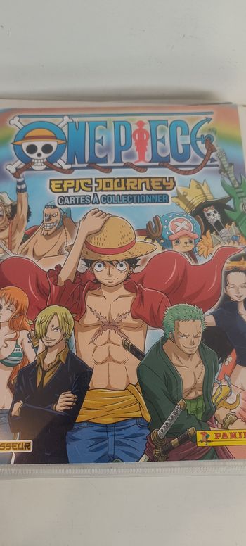 Classeur one piece epic journey 223  cartes différentes