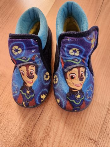 Chaussons Pat Patrouille Paw Patrol Chase pointure 25