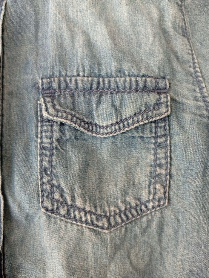 DPAM- chemise en jeans taille 4 ans - photo numéro 4