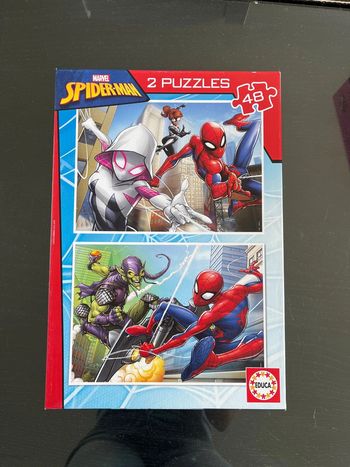 2 puzzles spider man