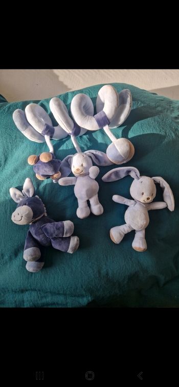 Spirale + peluches Alex & Bibou Nattou