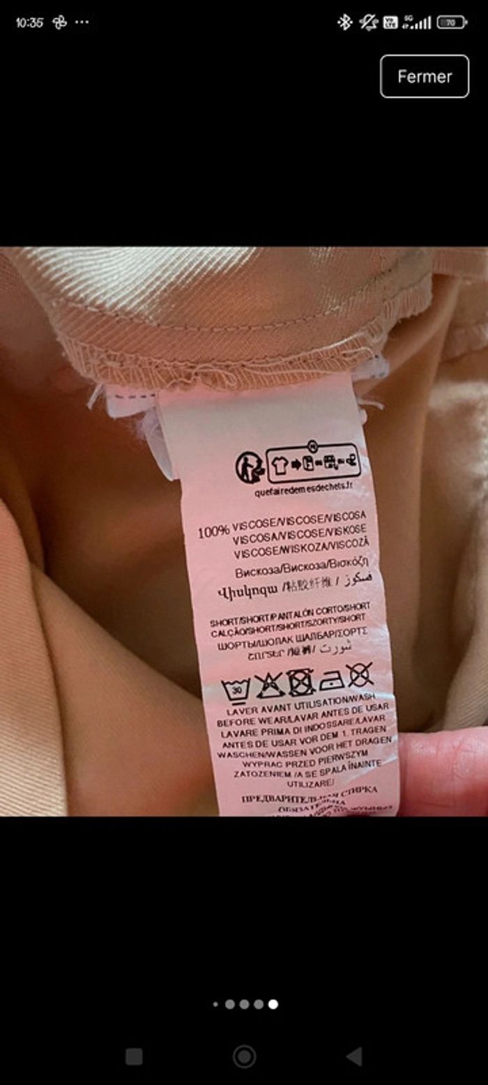 Short beige - photo numéro 7