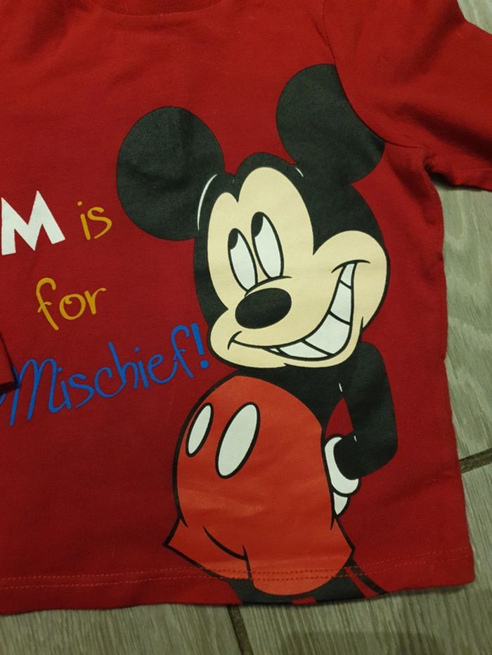 Tee-shirt manche longue 18m disney - photo numéro 2