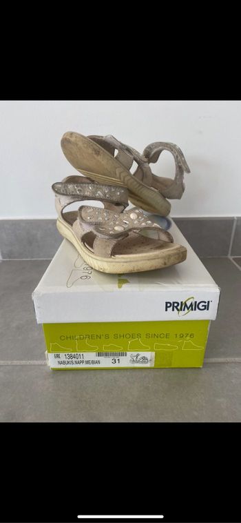 Sandales en cuir fille Primigi Taille 31
