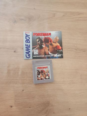foreman for real Nintendo gameboy